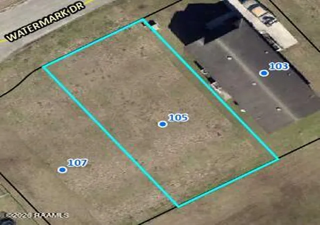 Land for sale at 107 Watermark Dr, Lafayette, LA 70501 | MLS# 2600001279