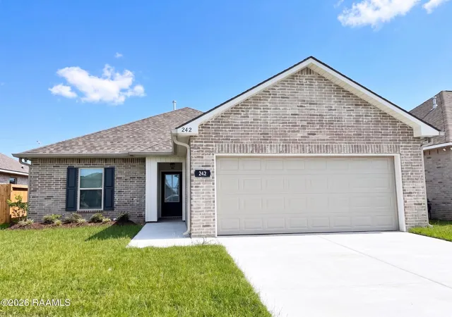 Photo 1 of Single family home for sale at 242 Tatum Ln, Youngsville, LA 70592 | MLS# 2600005463 | Listing updated on 2026-09-17