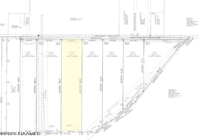 Photo 2 of Land for sale at 3707 Ridge Rd, Rayne, LA 70578 | MLS# 2600002100 | Listing updated on 2026-08-25