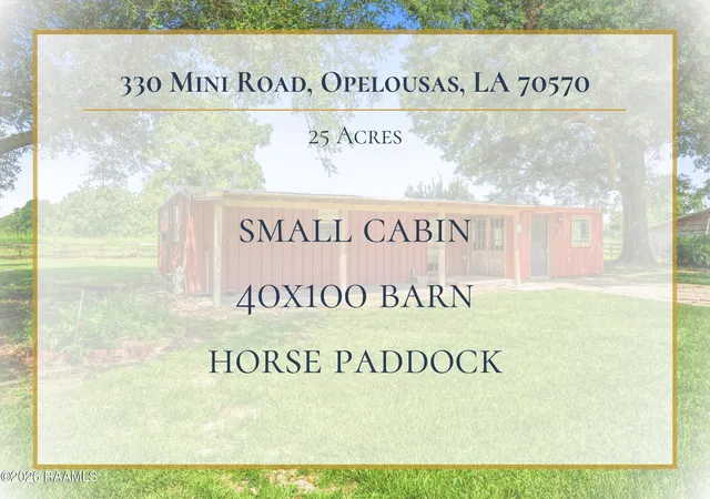 2nd image of 330 Mini Rd, Opelousas, LA 70570 | MLS# 2600006794
