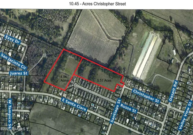 Photo 1 of Land for sale at Tbd Christopher St, New Iberia, LA 70563 | MLS# 25000937 | Listing updated on 2026-07-08