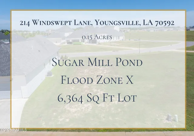2nd image of 214 Windswept Ln, Youngsville, LA 70592 | MLS# 2600003454