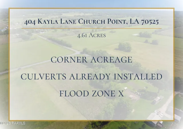 Homes for sale in Church Point, LA | 404 Kayla Ln, Church Point, LA 70525 | MLS# 2600005890