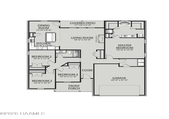 7th image of 102 Maroon St, Youngsville, LA 70592 | MLS# 2600006667