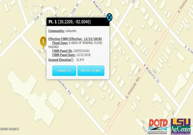 33rd image of 105 Gauthier Rd, Lafayette, LA 70501 | MLS# 2600005356