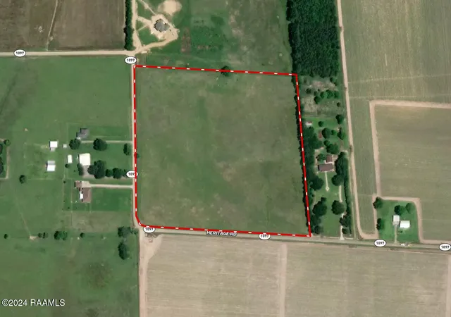 Photo 1 of Land for sale at Tbd Heritage Rd, Rayne, LA 70578 | MLS# 24009501 | Listing updated on 2026-10-06