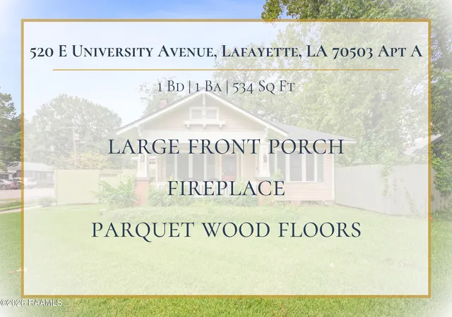 3rd image of 520 E University Ave, Lafayette, LA 70503 | MLS# 2600006558