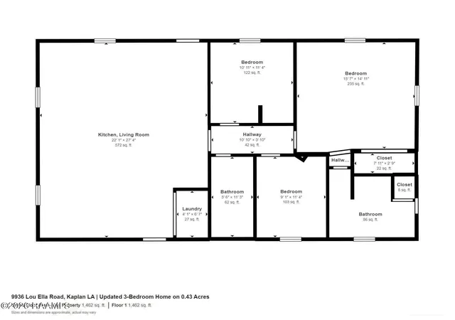 Photo 2 of Sale Pending at 9936 Lou Ella Rd, Kaplan, LA 70548 | MLS# 2600005015 | Listing updated on 2026-09-10