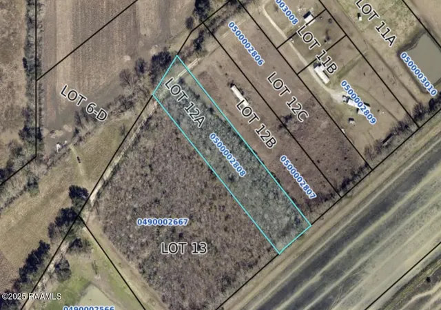 Photo 1 of Sale Pending at 1524 Declouet Hwy Lot 12 A, Breaux Bridge, LA 70517 | MLS# 2500003802 | Listing updated on 2026-09-21