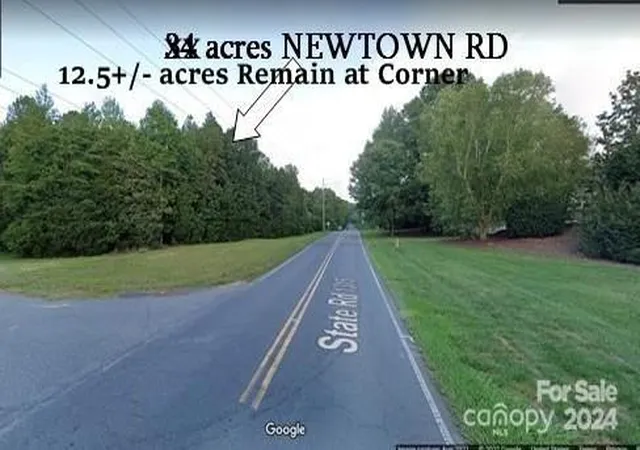 1st image of 12+/ Acres New Town Rd, Waxhaw, NC 28173 | MLS# 4025556