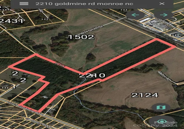 Photo 3 of Single family home for sale at 2210 Goldmine Rd, Monroe, NC 28110 | MLS# 4144673 | Listing updated on 2026-01-11