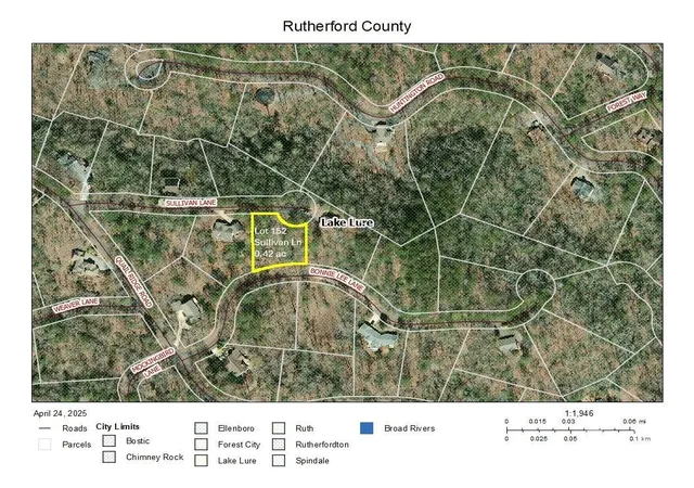 Photo 3 of Land for sale at Lot 152 Sullivan Ln, Lake Lure, NC 28746 | MLS# 4182454 | Listing updated on 2026-09-22