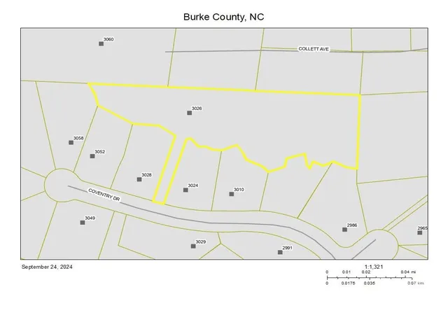 Photo 3 of Land for sale at 3026 Coventry Dr, Morganton, NC 28655 | MLS# 4186116 | Listing updated on 2025-12-18