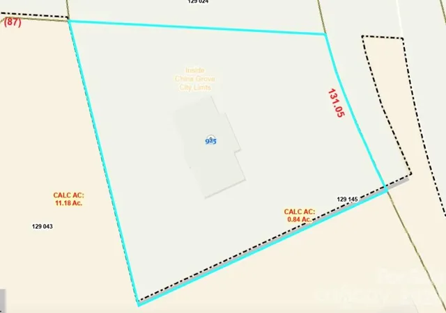 Photo 3 of Land for sale at 925 Bostian Rd, China Grove, NC 28023 | MLS# 4231614 | Listing updated on 2026-04-27