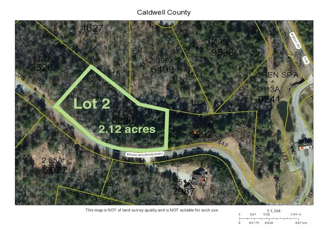 Photo 4 of Land for sale at 212 Acres Lot 2 Round Mountain Pkwy #2, Lenoir, NC 28645 | MLS# 4246510 | Listing updated on 2026-06-24