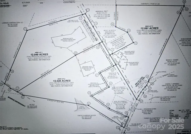 Photo 3 of Land for sale at 000 Winchester Rd #2, Monroe, NC 28110 | MLS# 4247896 | Listing updated on 2026-09-23