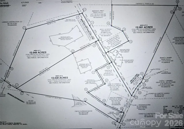 Photo 3 of Land for sale at 000 Winchester Rd #2, Monroe, NC 28110 | MLS# 4247896 | Listing updated on 2026-10-16