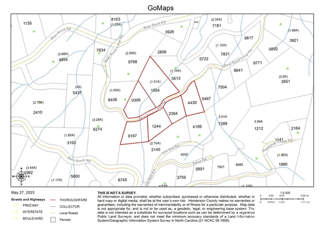 Photo 2 of Land for sale at 000 Bear Rock Loop, Hendersonville, NC 28739 | MLS# 4264484 | Listing updated on 2026-07-16