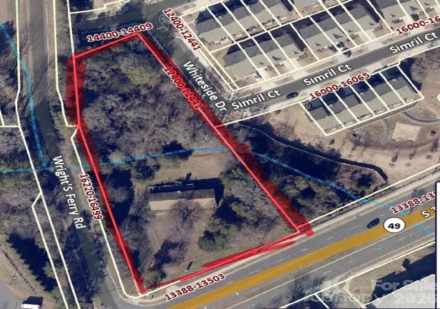 Photo 1 of Land for sale at 13500 Tryon St, Charlotte, NC 28278 | MLS# 4266543 | Listing updated on 2026-07-10