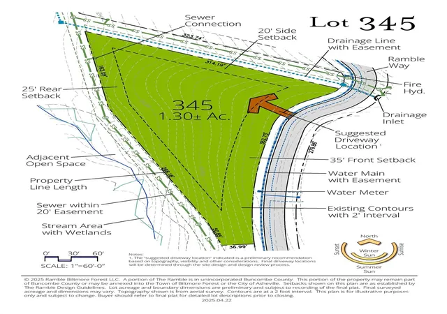Photo 1 of Land for sale at 273 Ramble Way #345, Asheville, NC 28803 | MLS# 4267158 | Listing updated on 2025-12-29