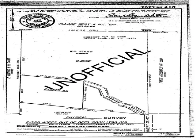 Photo 3 of Land for sale at 00 Marve St, Gastonia, NC 28052 | MLS# 4279611 | Listing updated on 2026-07-09