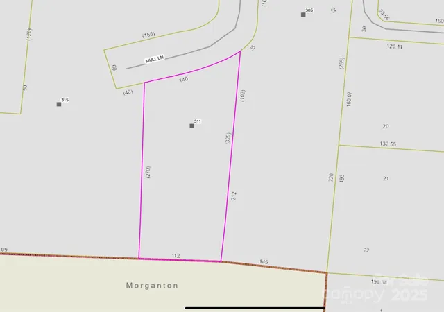Land for sale at 311 Mull Ln, Morganton, NC 28655 | MLS# 4295733