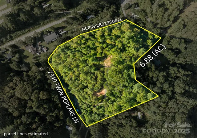 Photo 1 of Land for sale at 2340 Twin Poplars Ln, Lenoir, NC 28645 | MLS# 4300535 | Listing updated on 2026-09-23