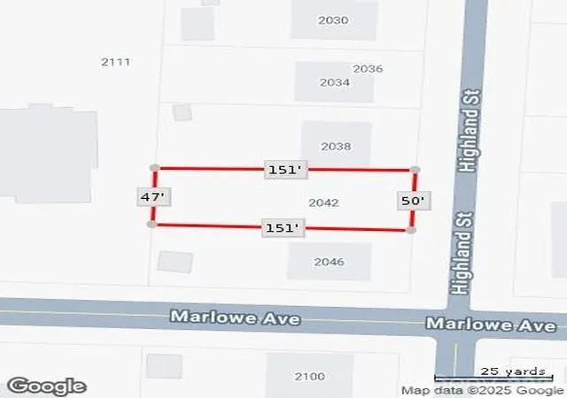 Land for sale at 2042 Highland St, Charlotte, NC 28208 | MLS# 4306845
