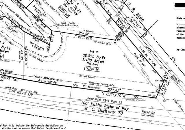 Photo 2 of Land for sale at 14899 Nc Hwy 73, Huntersville, NC 28078 | MLS# 4319656 | Listing updated on 2026-07-27