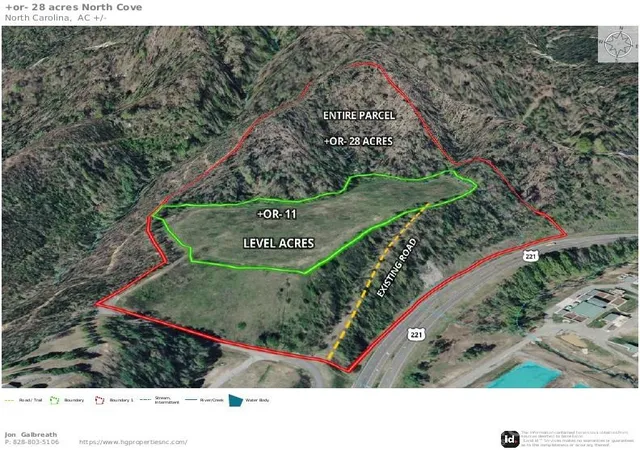 Photo 3 of Land for sale at 00 Highway 221 N, Marion, NC 28752 | MLS# 4320052 | Listing updated on 2026-08-27