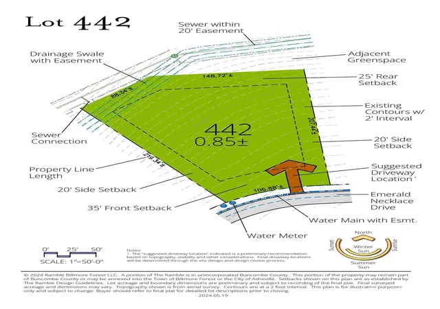Photo 1 of Land for sale at 184 Emerald Necklace Dr #442, Asheville, NC 28803 | MLS# 4320901 | Listing updated on 2025-12-29