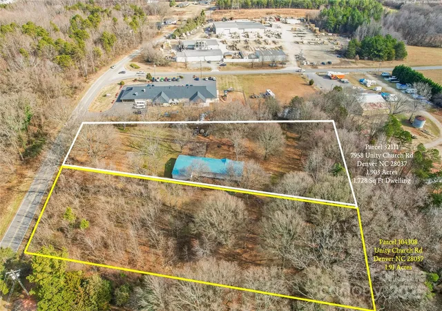 Photo 2 of Land for sale at 7958 Unity Church Rd, Denver, NC 28037 | MLS# 4322775 | Listing updated on 2026-05-05