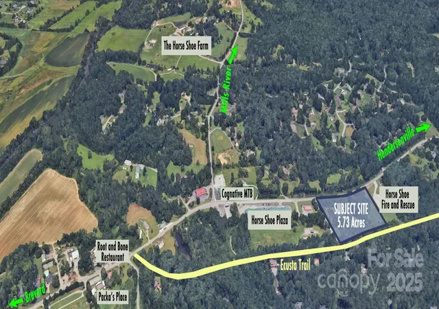 Photo 3 of Land for sale at 99999 Brevard Rd, Asheville, NC | MLS# 4324596 | Listing updated on 2025-11-21