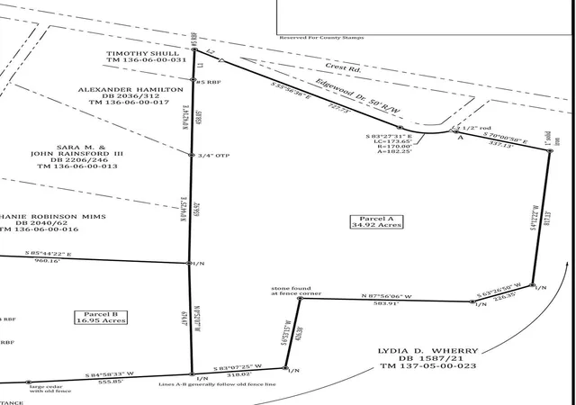 Photo 1 of Land for sale at 0 Edgewood Dr, Edgefield, SC 29824 | MLS# 4325560 | Listing updated on 2025-11-25