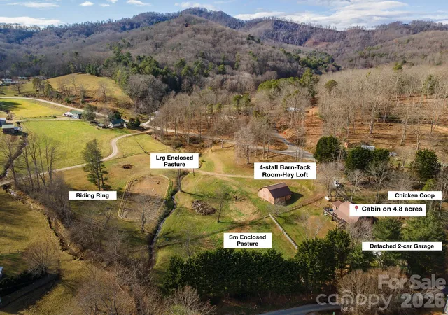 Photo 2 of Single family home for sale at 366 Dix Crk #2 Rd, Leicester, NC 28748 | MLS# 4328678 | Listing updated on 2026-09-02