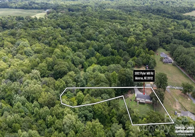 Photo 3 of Single family home for sale at 3002 Plyler Ml Rd, Monroe, NC 28112 | MLS# 4330579 | Listing updated on 2026-09-22