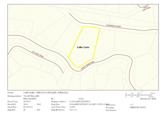 1st image of 0 Sugarbush Pt, Lake Lure, NC 28746 | MLS# 4338095