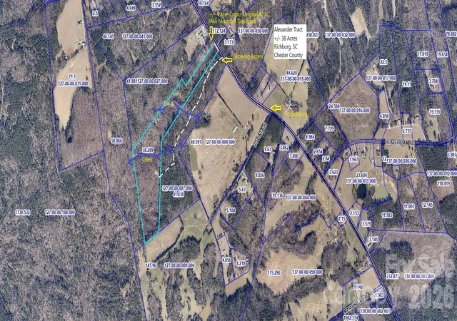 Photo 6 of Land for sale at 38 Ac Mountain Gap Rd, Richburg, SC 29729 | MLS# 4340261 | Listing updated on 2026-06-23