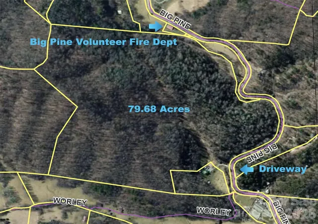 Photo 3 of Land for sale at 7385 Big Pine Rd, Marshall, NC 28753 | MLS# 4343946 | Listing updated on 2026-02-12
