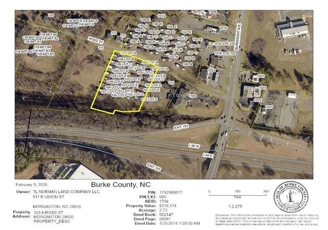 Listing Photo 2 - Condo for sale in building located at 100 102-109 111 Ross St, Morganton, NC 28655 - Unit #