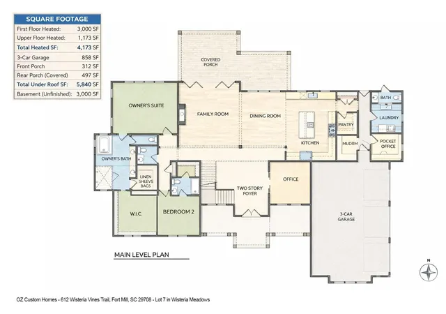 Photo 1 of Single family home for sale at 612 Wisteria Vines Trl, Fort Mill, SC 29708 | MLS# 4345926 | Listing updated on 2026-03-18