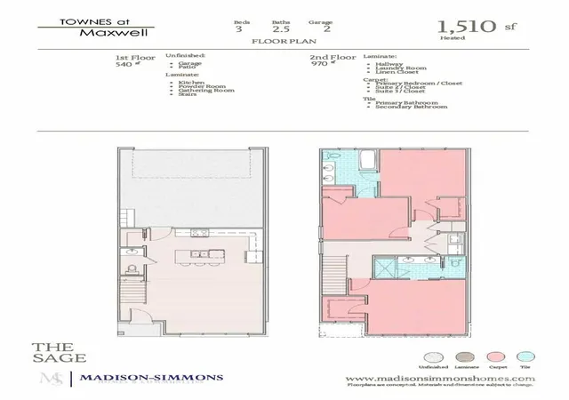 Photo 4 of Townhouse for sale at 508 Mystic Park Aly #1, Huntersville, NC 28078 | MLS# 4352831 | Listing updated on 2026-09-20