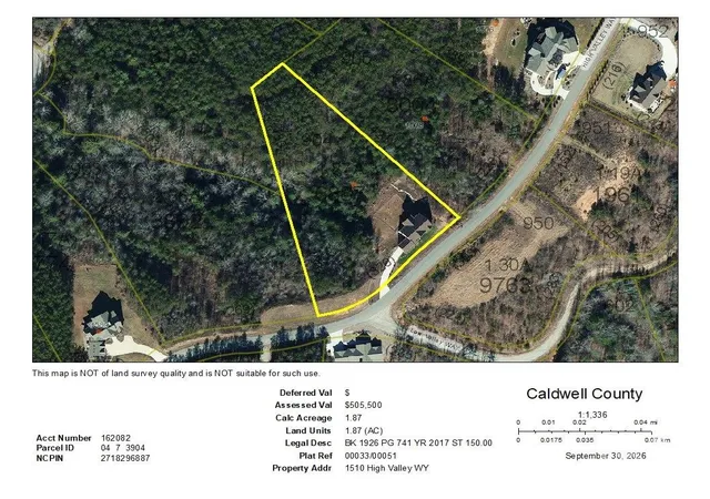 Photo 3 of Single family home for sale at 1510 High Valley Way, Lenoir, NC 28645 | MLS# 4356151 | Listing updated on 2026-10-02