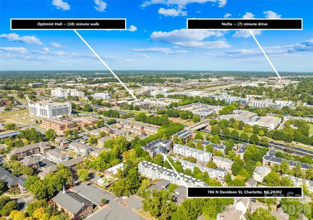 Listing Photo 2 - Condo for sale in building located at 706 N Davidson St, Charlotte, NC 28202 - Unit #