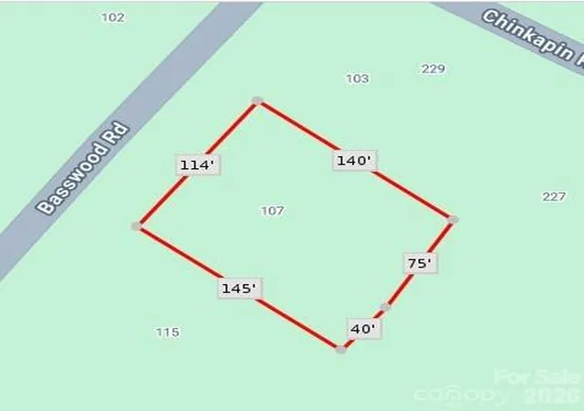 Photo 1 of Land for sale at 107 Basswood Rd, Troy, NC 27371 | MLS# 4359634 | Listing updated on 2026-07-08
