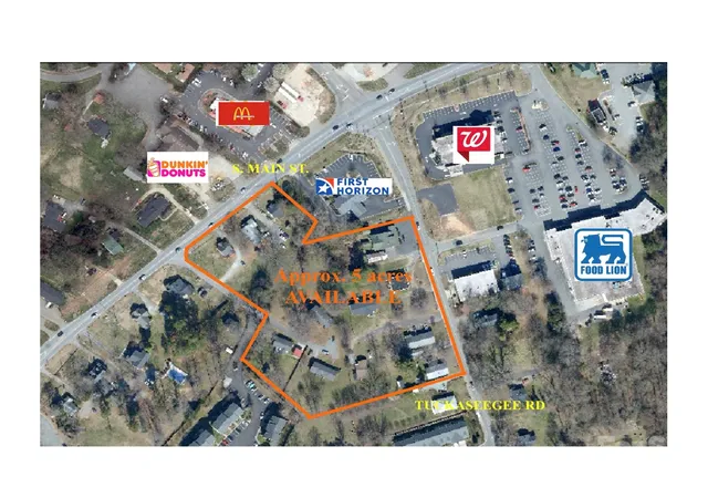 Photo 2 of Land for sale at 711 S Main St, Mount Holly, NC 28120 | MLS# 4363010 | Listing updated on 2026-04-07