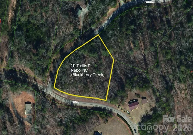 Photo 2 of Land for sale at Lot 111 Trellis Dr, Nebo, NC 28761 | MLS# 4365347 | Listing updated on 2026-08-01