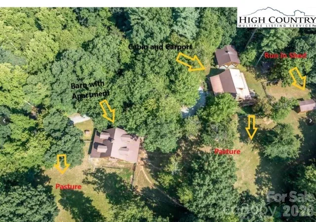 Photo 48 of Single family home for sale at 130 Hawkbill Rd #+Barn+Apartment, Ferguson, NC 28624 | MLS# 4365689 | Listing updated on 2026-09-03