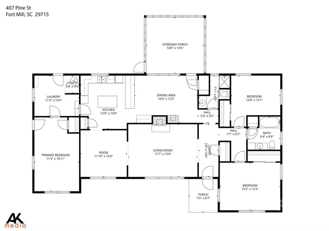 40th image of 407 Pine St, Fort Mill, SC 29715 | MLS# 4368625