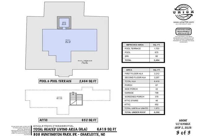 46th image of 808 Huntington Park Dr, Charlotte, NC 28211 | MLS# 4369492